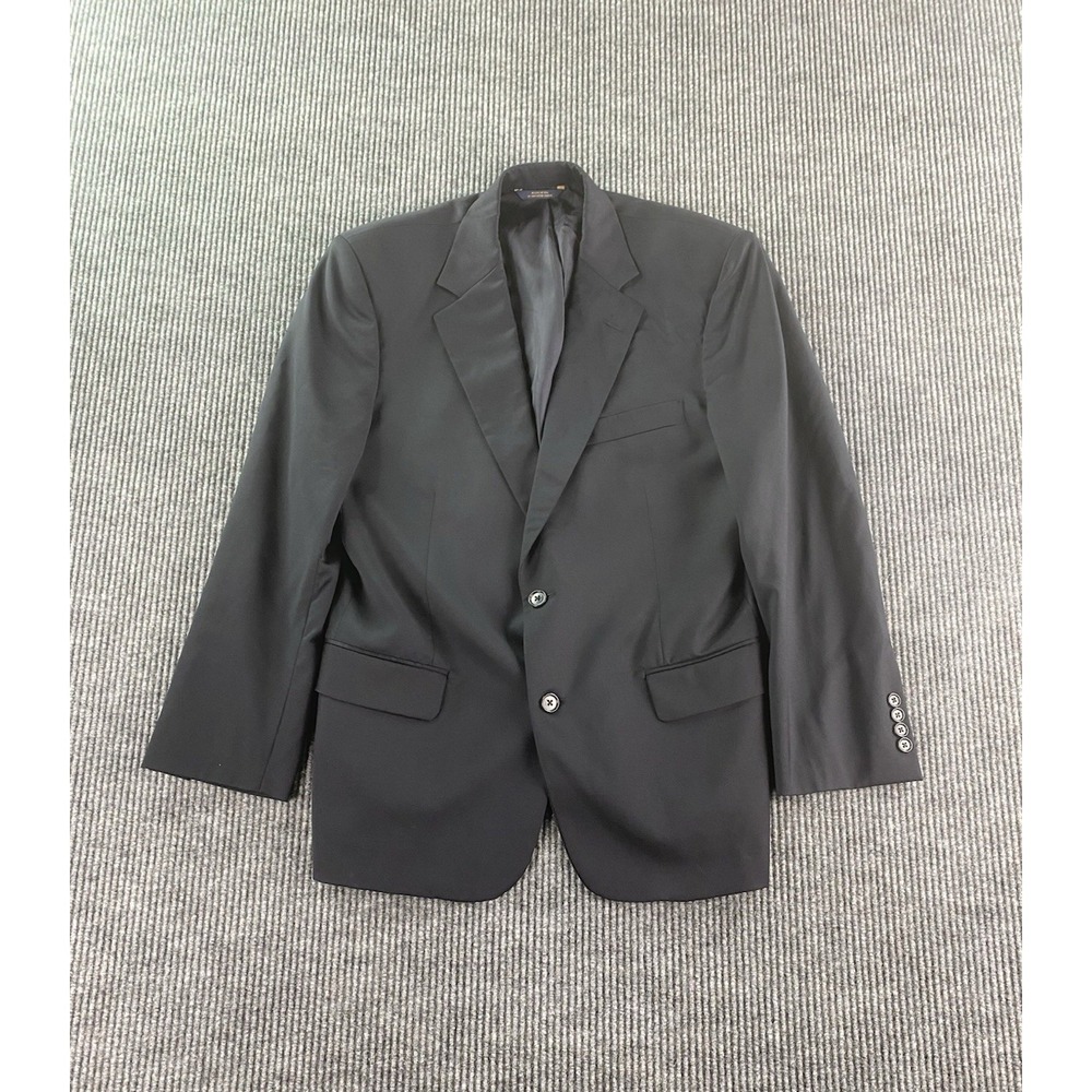 Brooks Brothers Suit Jacket 42 R Navy Wool Madison 1818 Designer Luxury USA